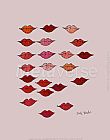 Unknown Artist lips painting